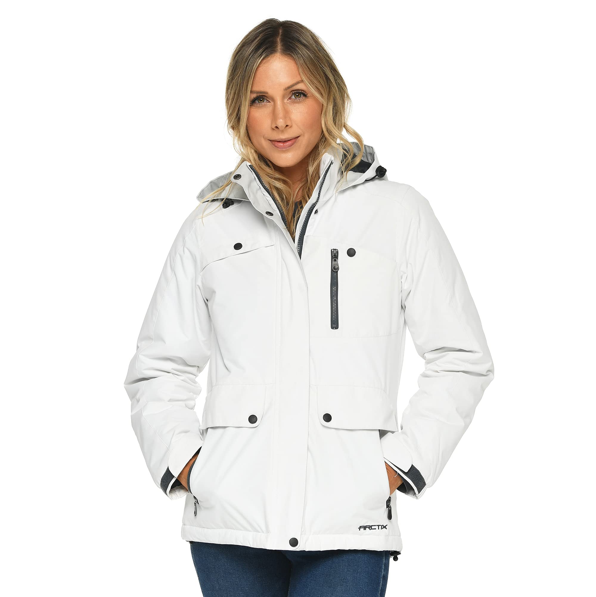 Arctix Women's Daybreak Insulated Winter Jacket - Waterproof Windproof Warm Coat for Outdoor Activities, Hiking, Skiing & Snowboarding