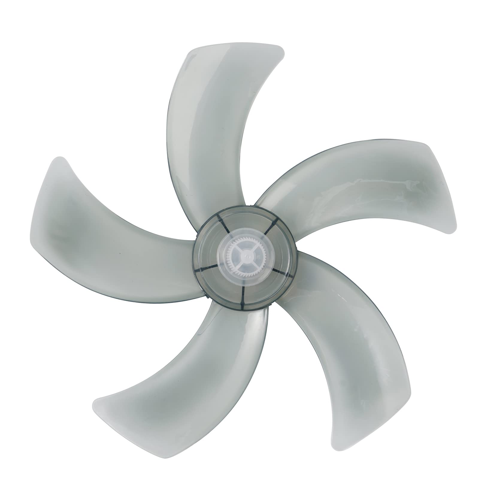 Renvena 16 Inch Universal Replacement Fan Blades with Nut Cover - Compatible with Standing Pedestal Fans, Table Fans & Camper Fans (Type A) - Perfect for Home, Office, RV & Outdoor Cooling