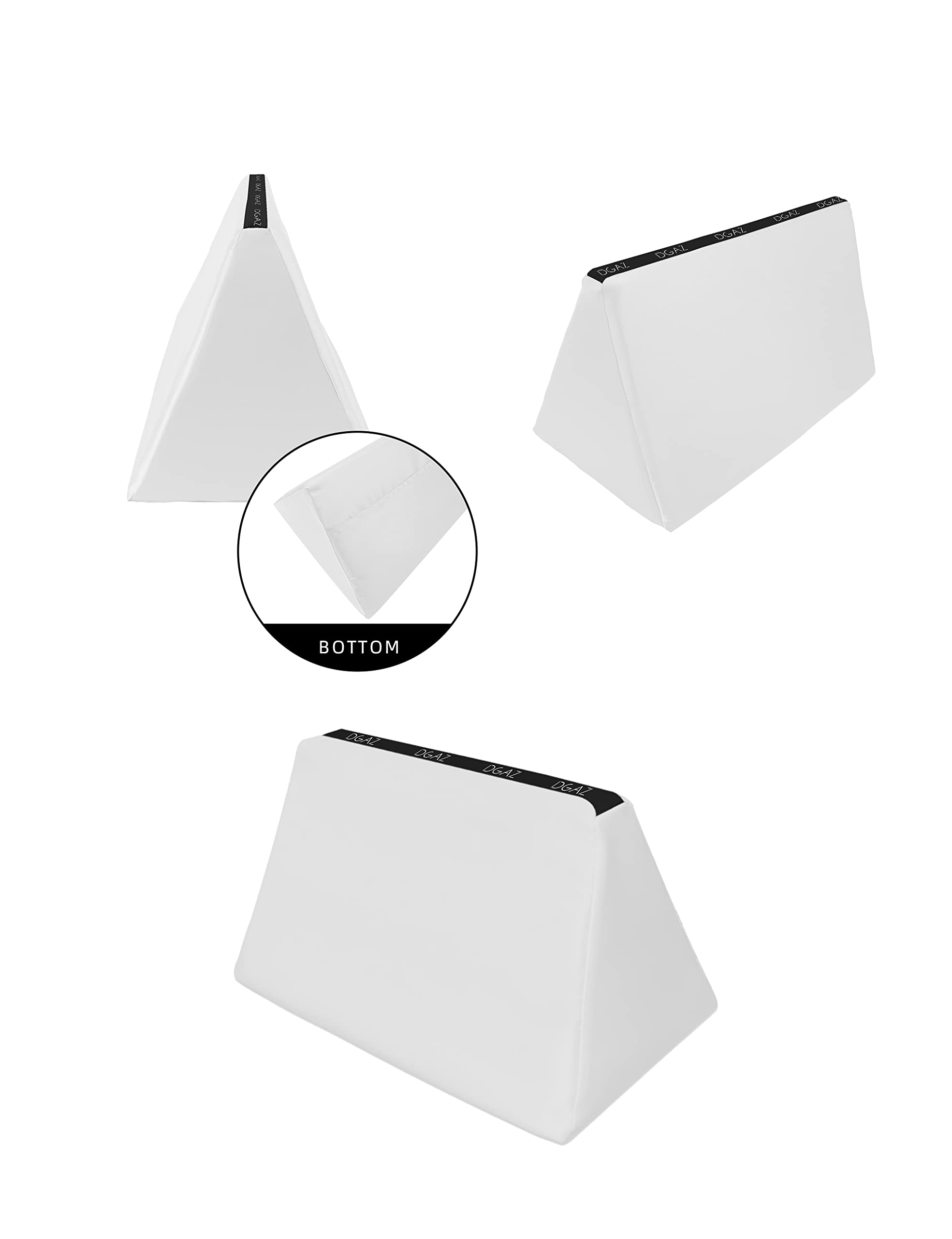 Premium DGAZ Black Purse Organizer & White Handbag Pillow Shaper - Fits Birkin 30, Silk Luxury Bag Insert for Organization & Shape Protection - Perfect for Designer Bags, Travel & Everyday Use