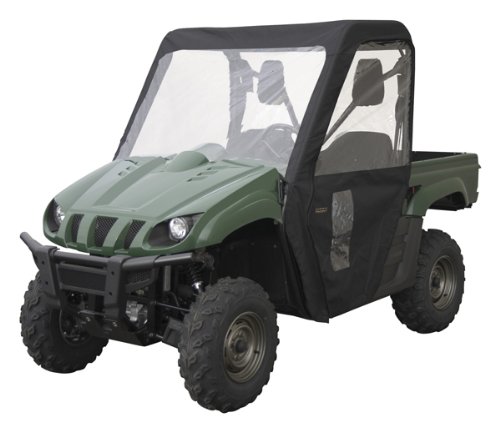 Classic Accessories QuadGear UTV Cab Enclosure - Black Weatherproof Cover for Polaris UTVs | All-Season Protection for Off-Road Adventures, Hunting & Farm Work
