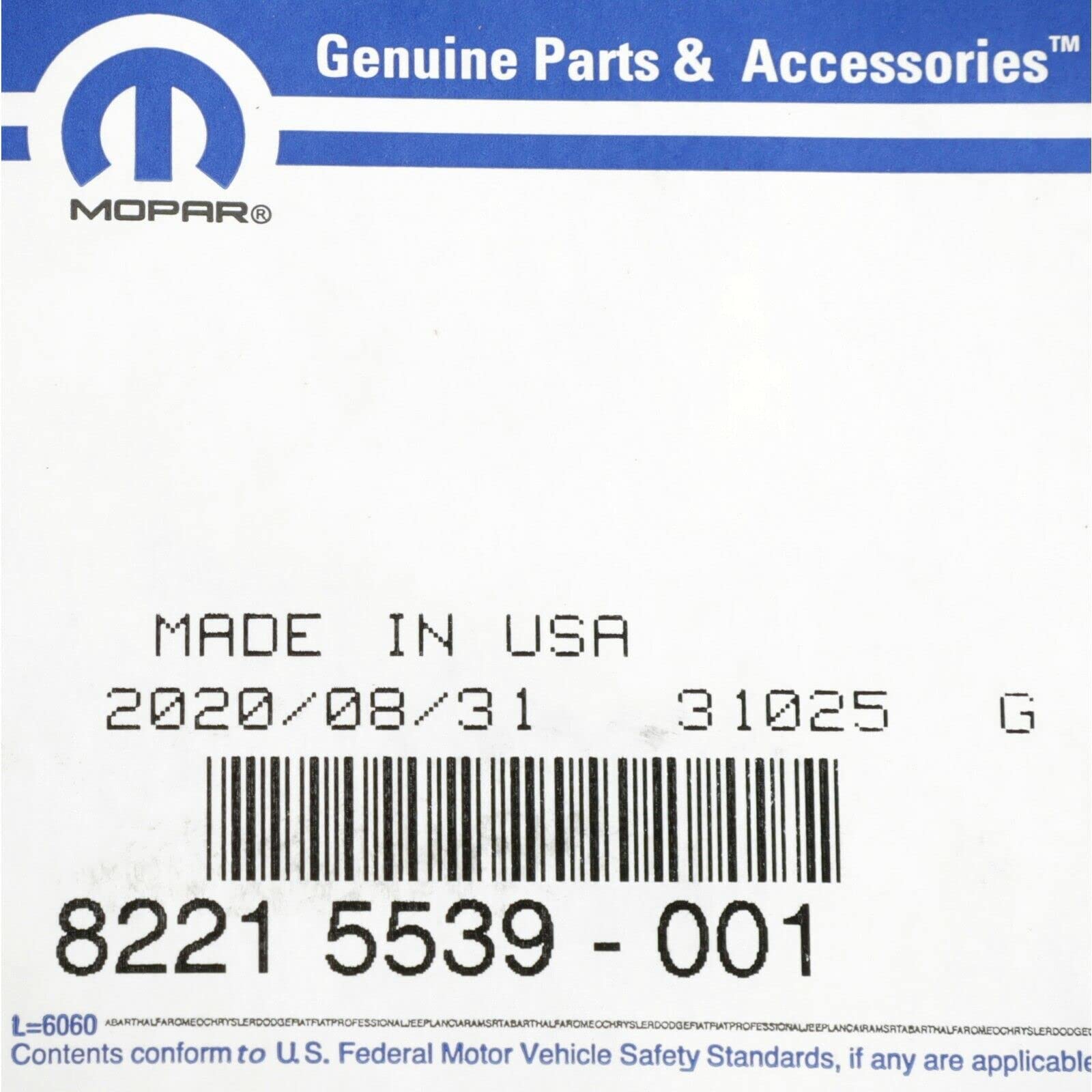 Mopar 82215539 Decklid Badge - Genuine Replacement Emblem for Dodge, Chrysler, Jeep - Perfect for Car Restoration & Customization