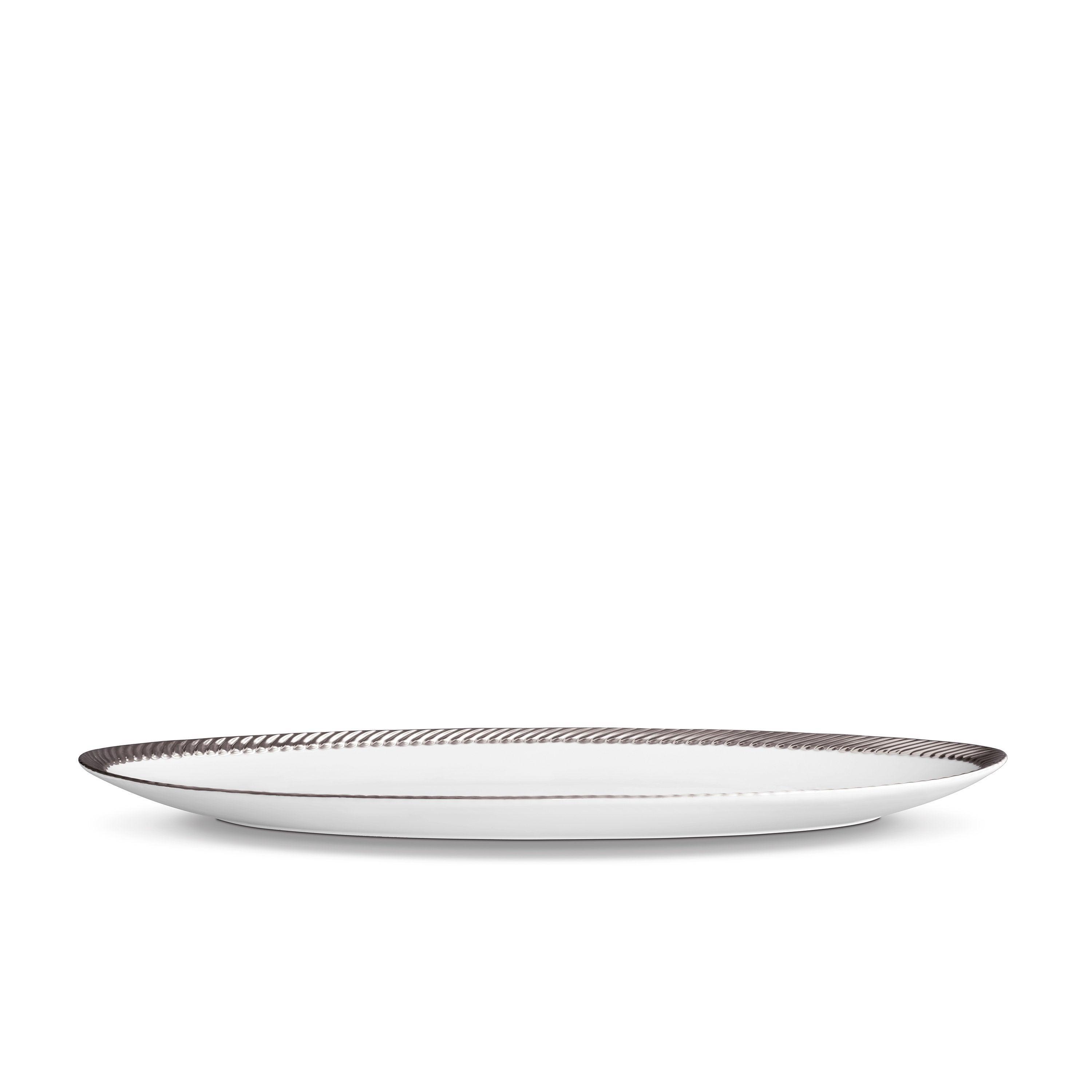 Elegant Oval Wooden Serving Platter - Large Handcrafted Charcuterie Board for Cheese, Fruits & Appetizers - Perfect for Parties, Weddings & Entertaining