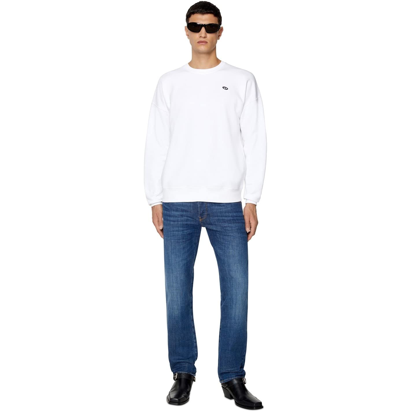 Diesel Men's D-Mihtry Slim Fit Stretch Denim Jeans - Comfortable & Stylish for Casual Wear, Work, and Night Out