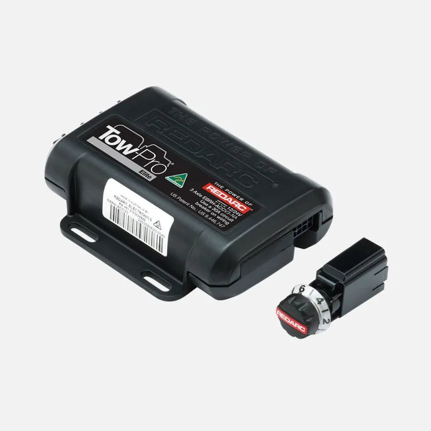 REDARC Tow Pro Elite Electric Brake Controller for Trailers - Heavy Duty Towing Braking System with Smooth Control & LED Display - Perfect for RV, Boat, Horse & Utility Trailers