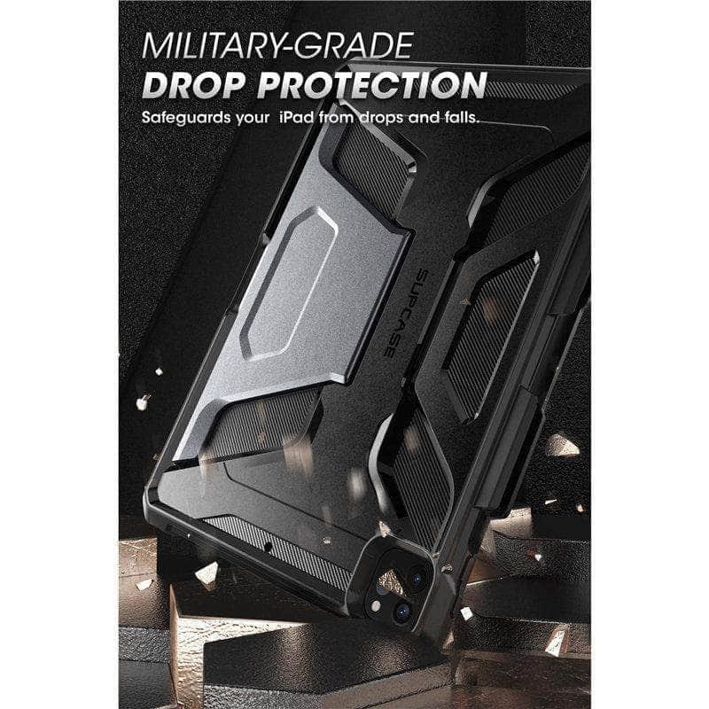 SUPCASE iPad Pro 12.9 Case 2021 - Shockproof Rugged Protective Cover with Kickstand | Full Body Protection for iPad Pro 12.9 (5th/6th Gen) | Perfect for Work, Travel & Outdoor Activities