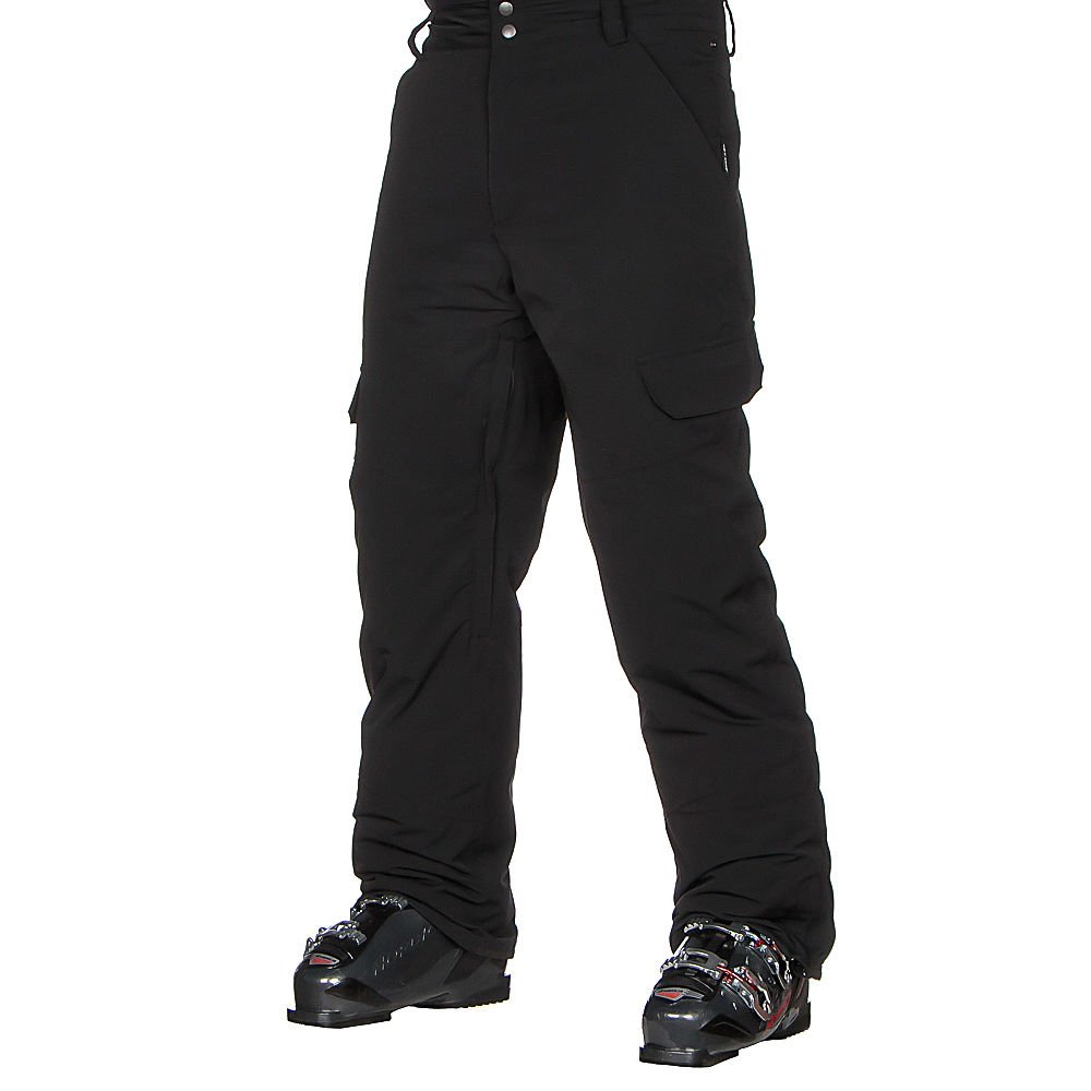 Armada Union Insulated Winter Pants for Men - Large Size, Black - Waterproof & Windproof Cold Weather Trousers for Outdoor Activities, Hiking, and Snow Sports