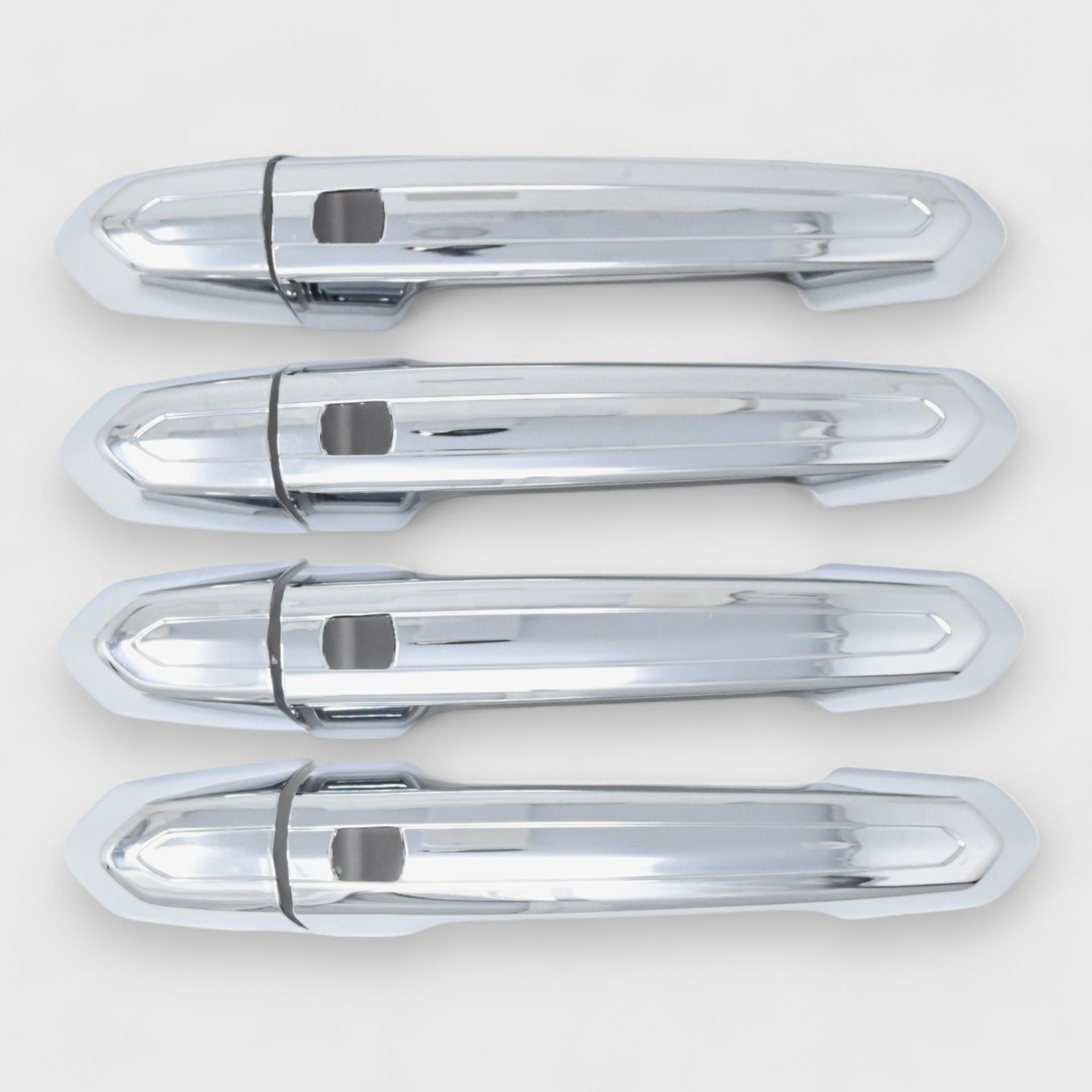 Smart Key Chrome Door Handle Cover DH334 - Secure & Stylish Upgrade for Home & Office Doors