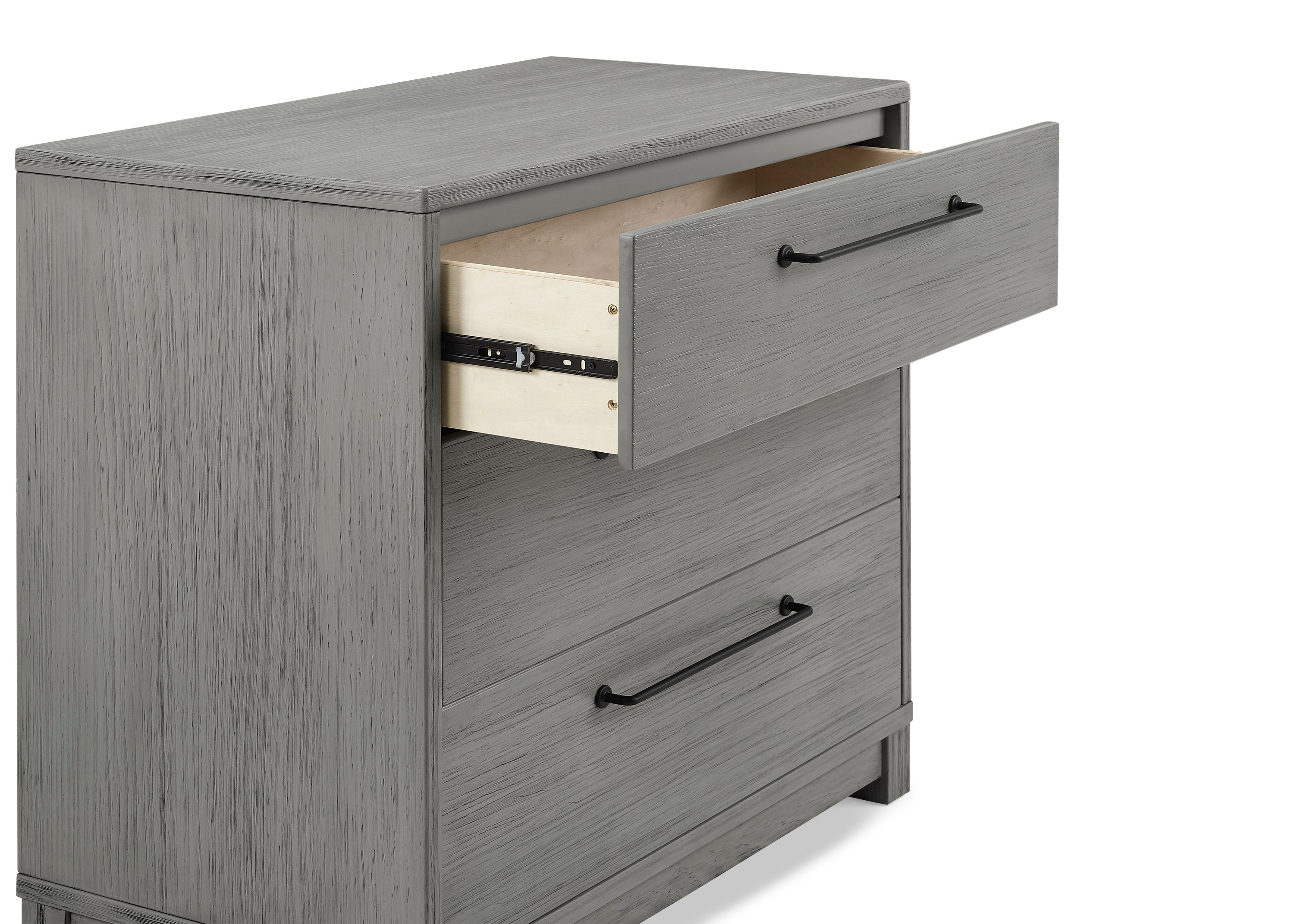 Willow 3 Drawer Dresser with Changing Top - Nursery Baby Changing Table & Storage Organizer for Newborn Essentials - Perfect for Baby Rooms, Daycares & Gift Registries
