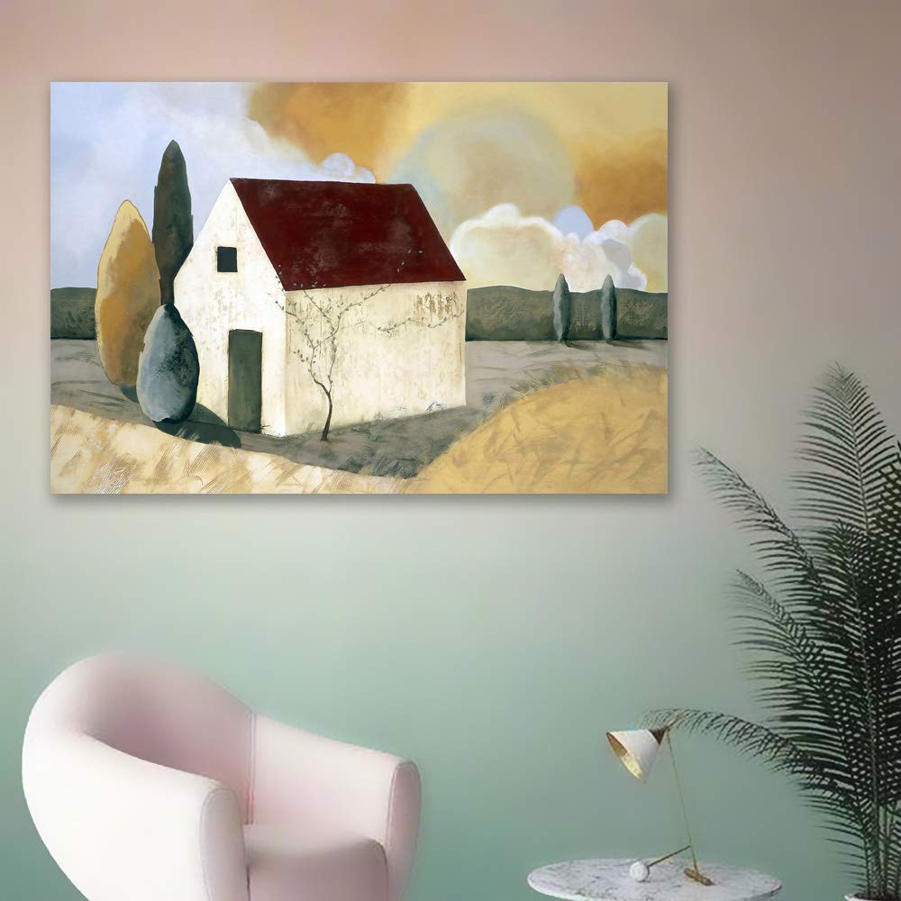 Wall26 Impressionist City Giclee Canvas Wall Art - 16x24 Inches, Modern Home Decor for Bedroom, Living Room, Office & Dining Room