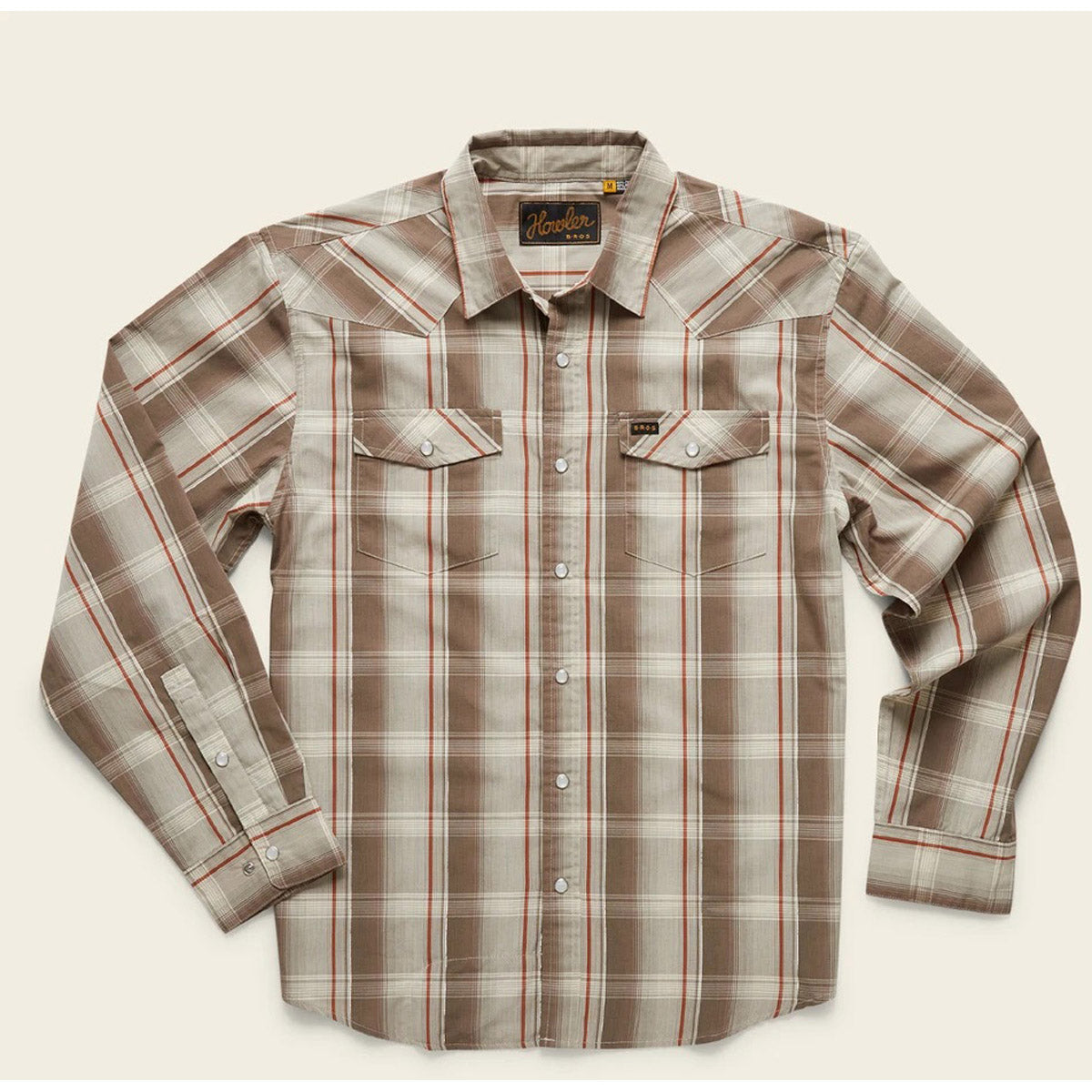Men's H Bar B Long Sleeve Shirt - Comfortable Cotton Workwear for Outdoor Activities, Hiking & Casual Wear