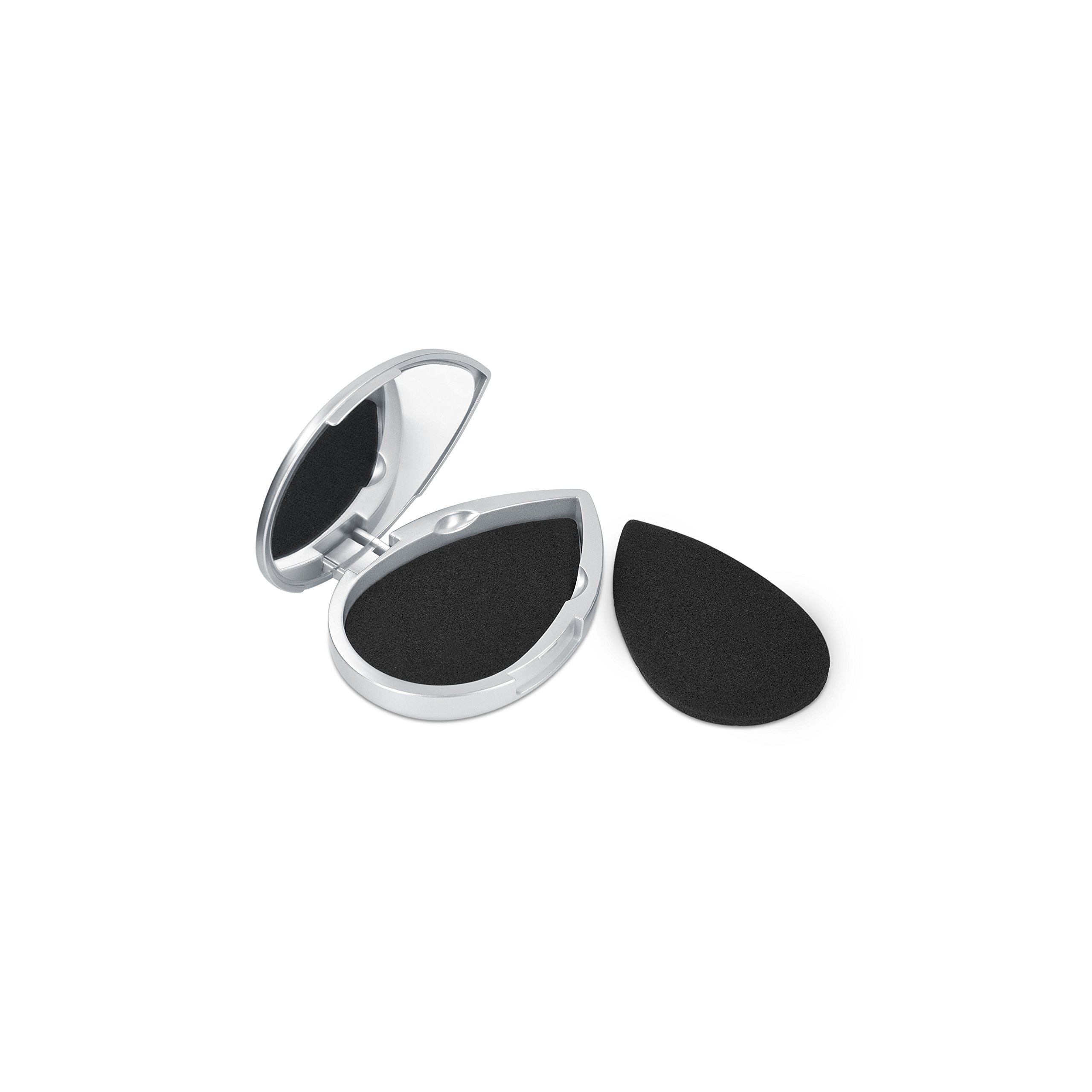 Beautyblender® Blotterazzi® Pro Reusable Makeup Blotting Sponge with Mirrored Compact - Oil Absorbing & Shine Control for Flawless Makeup Touch-Ups | Perfect for On-the-Go Makeup Retouching, Travel & Professional Use