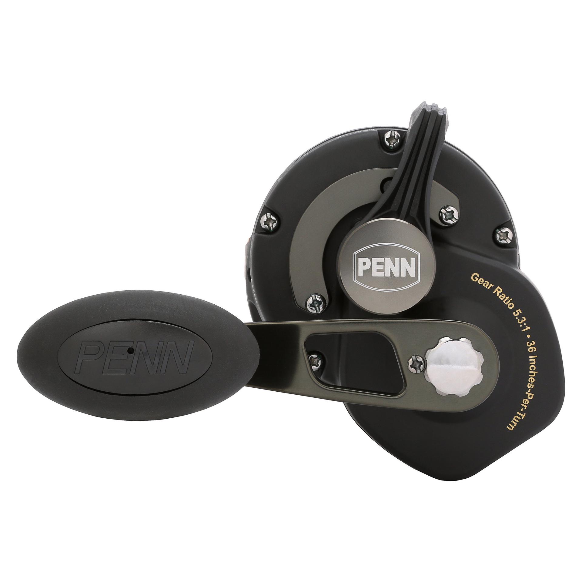 Squall® II Lever Drag Conventional Reel - High Performance Saltwater Fishing Reel for Offshore & Deep Sea Fishing | Durable & Smooth Drag System | Perfect for Trolling, Bottom Fishing & Big Game Fishing