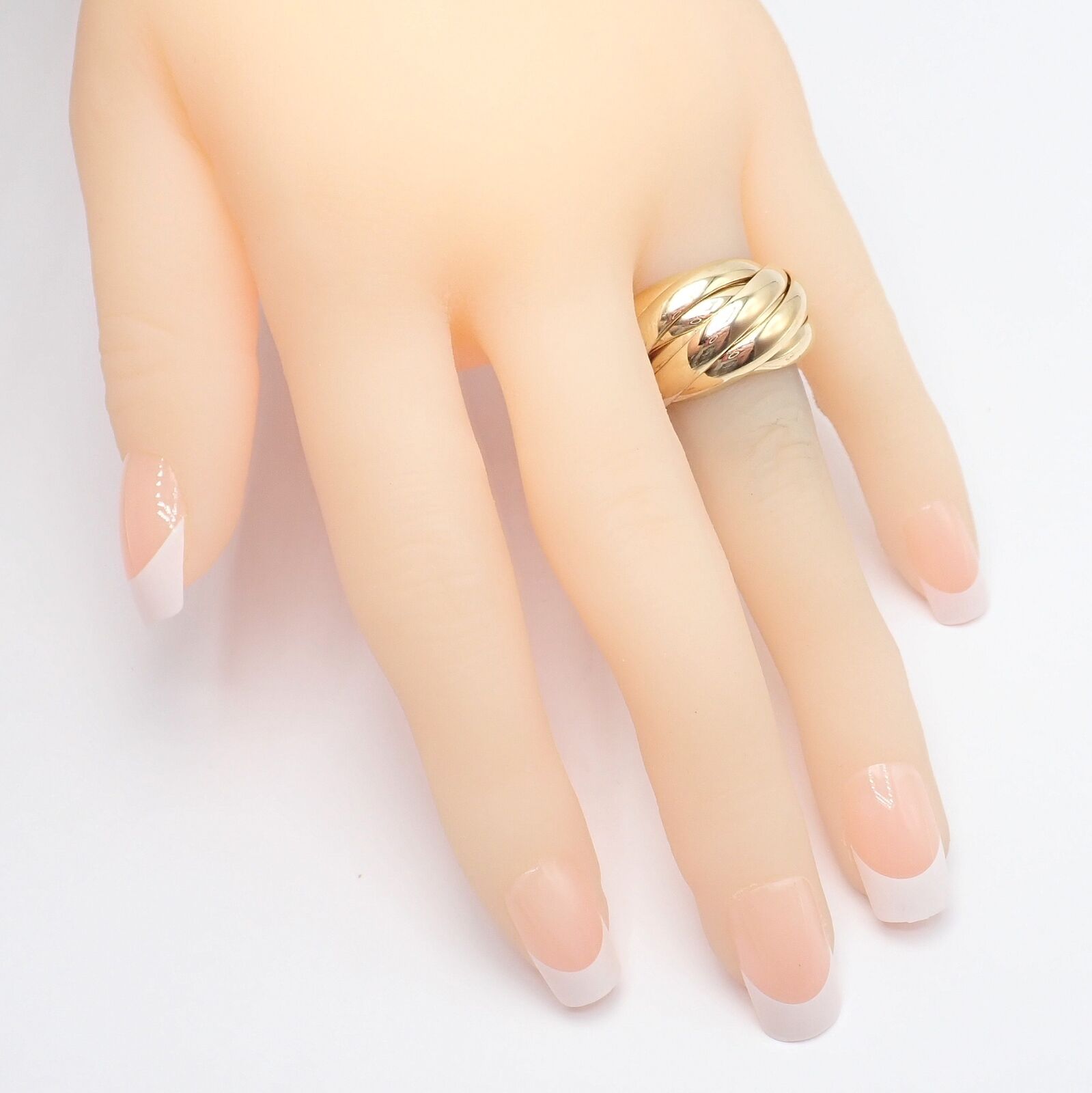 Authentic Tiffany & Co 18k Yellow Gold 9 Row Melody Calife Picasso Ring Size 5 - Luxury Jewelry for Women, Perfect for Weddings, Anniversaries & Special Occasions