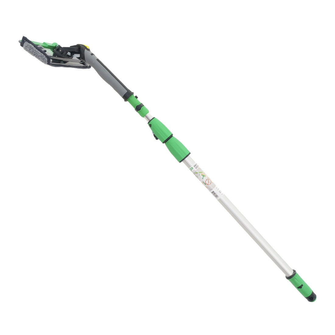 Unger nLITE PowerPad Complete Window Cleaning Kit - Professional Squeegee with Ergonomic Handle for Streak-Free Glass Cleaning - Perfect for Homes, Offices, and Commercial Buildings