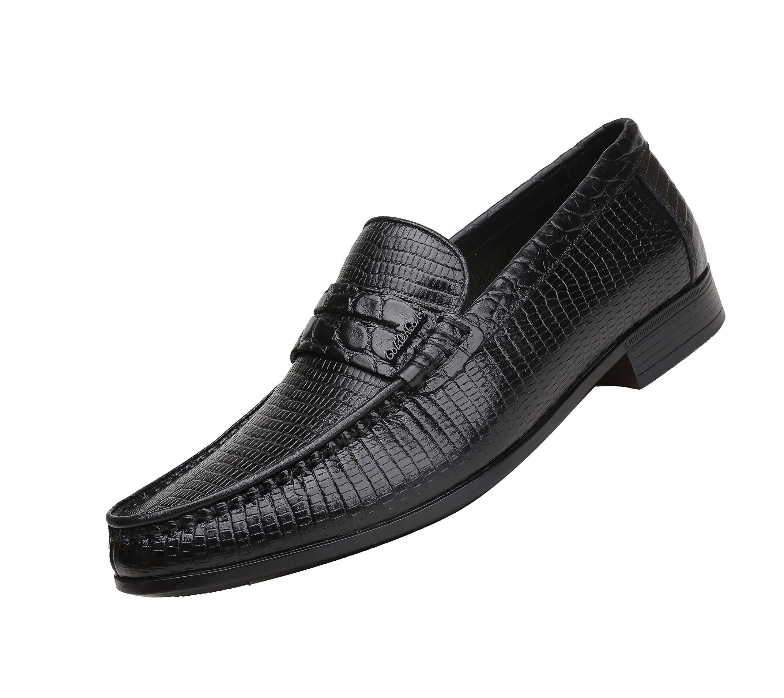 Men's Genuine Leather Penny Loafers - Classic Slip-On Moccasin Dress Shoes for Driving & Casual Wear | Comfortable & Stylish Men's Loafers for Office, Wedding & Daily Outfits