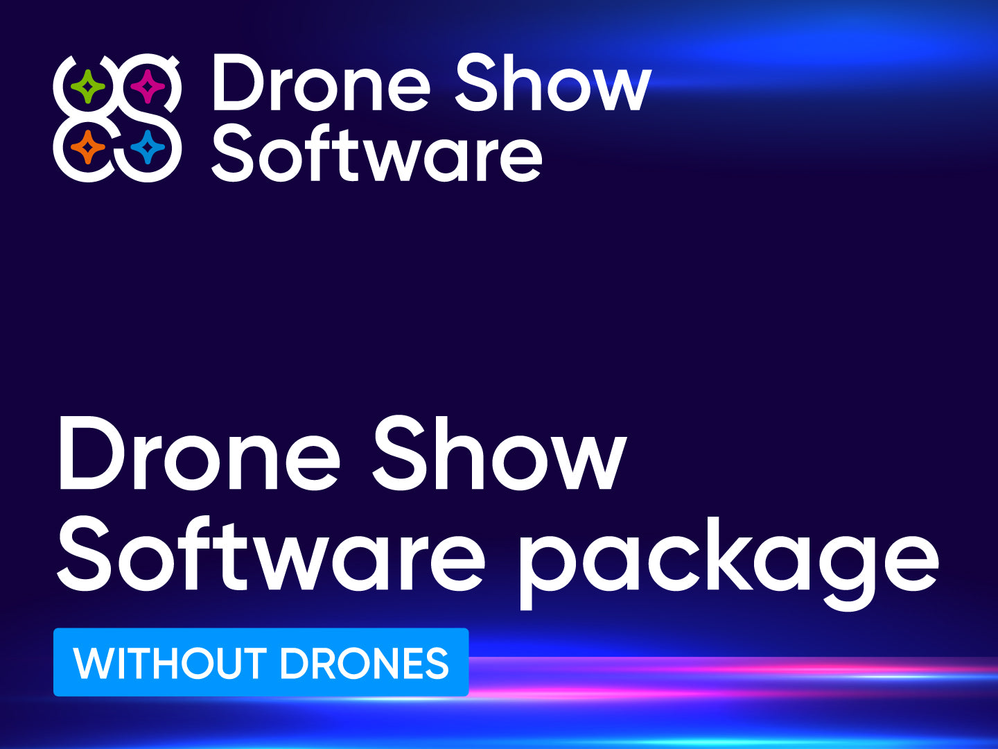 Professional Drone Show Software Package (No Drones Included) - Perfect for Aerial Light Shows, Events, and Entertainment Productions