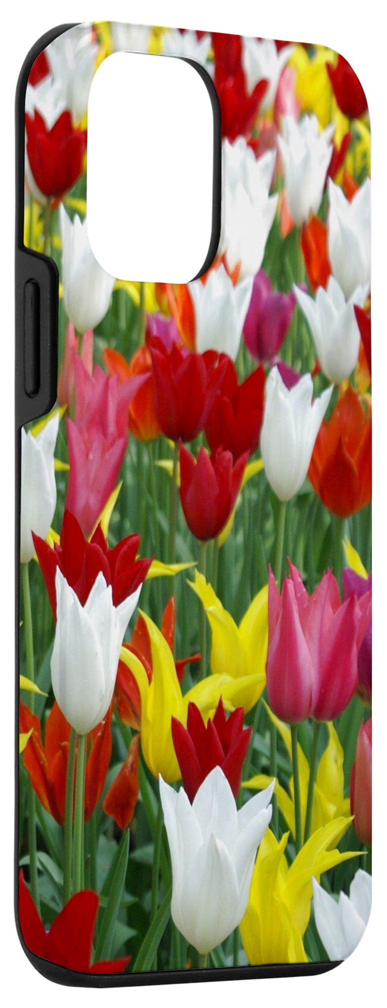 iPhone 12 Mini Holland Tulips Case - Premium Floral Phone Cover for iPhone 12 Mini - Perfect for Spring, Travel & Gift Giving