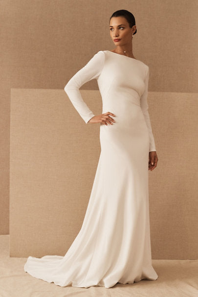 Tadashi Shoji Maven Gown - Elegant Wedding Dress for Brides & Formal Events | Perfect for Beach Weddings & Evening Galas