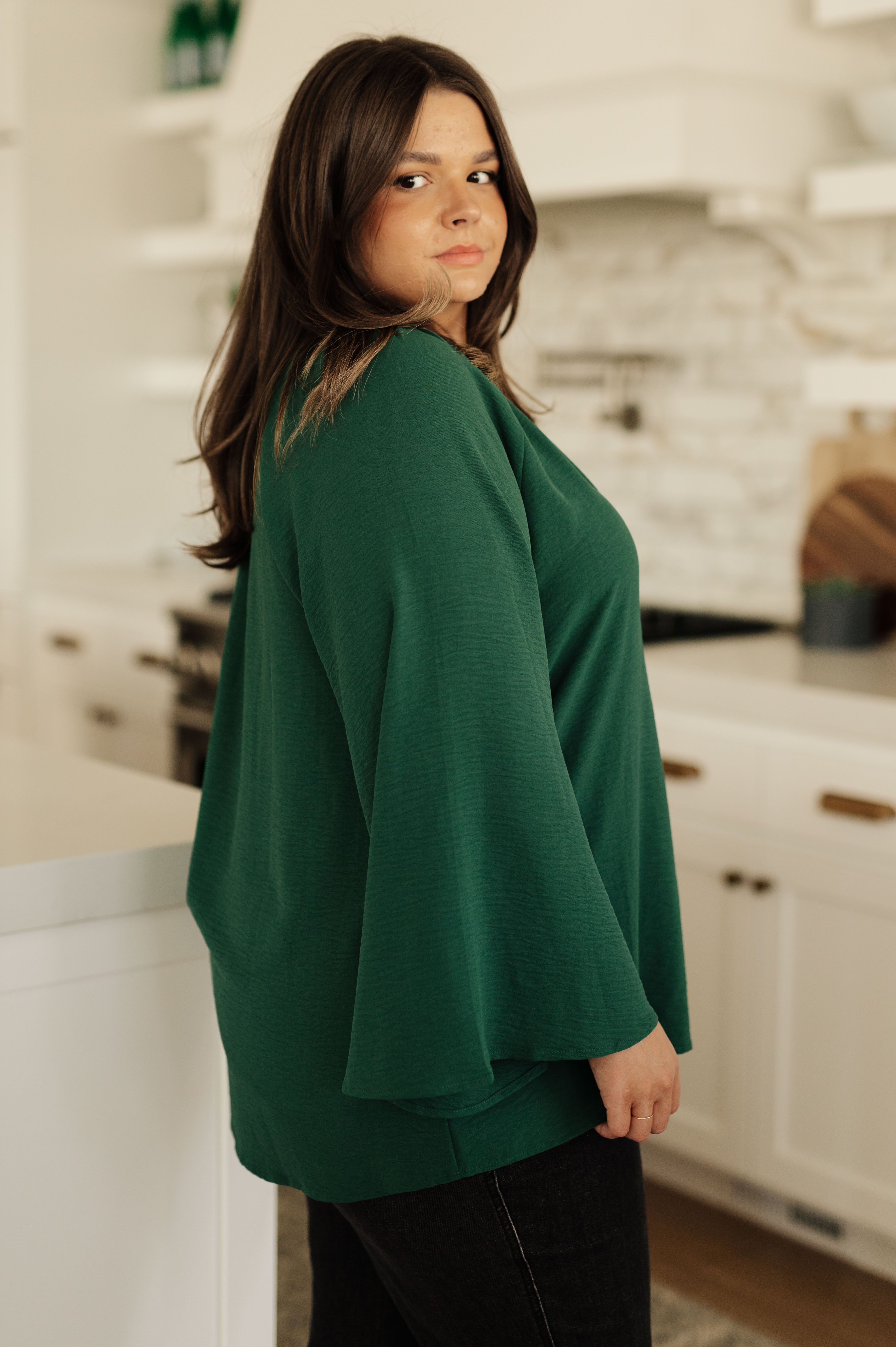 Climb On V Neck Blouse for Women - Stylish Casual & Office Wear - Perfect for Work, Dating & Everyday Outfits