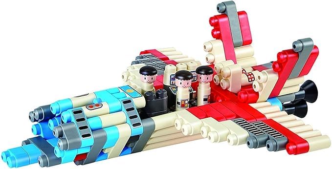 Poly-M 760025 Building Blocks Toy Kit for Kids - STEM Learning, Creative Play & Educational Fun | Perfect for Classrooms, Birthday Gifts & Family Bonding Activities