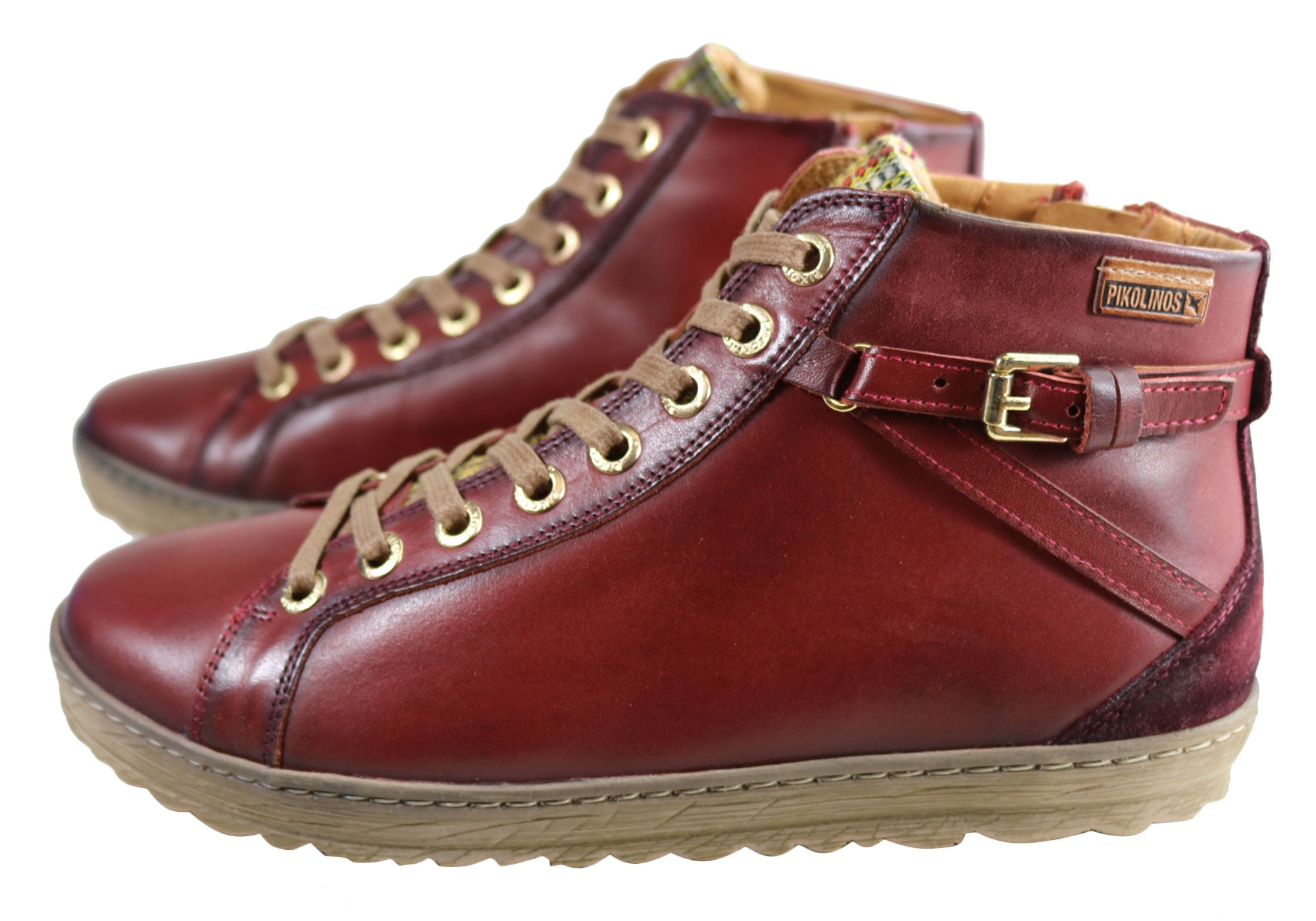 Pikolinos Women's 901 7312 Comfortable Leather Ankle Boots - Stylish & Cushioned Footwear for Work, Travel & Everyday Wear