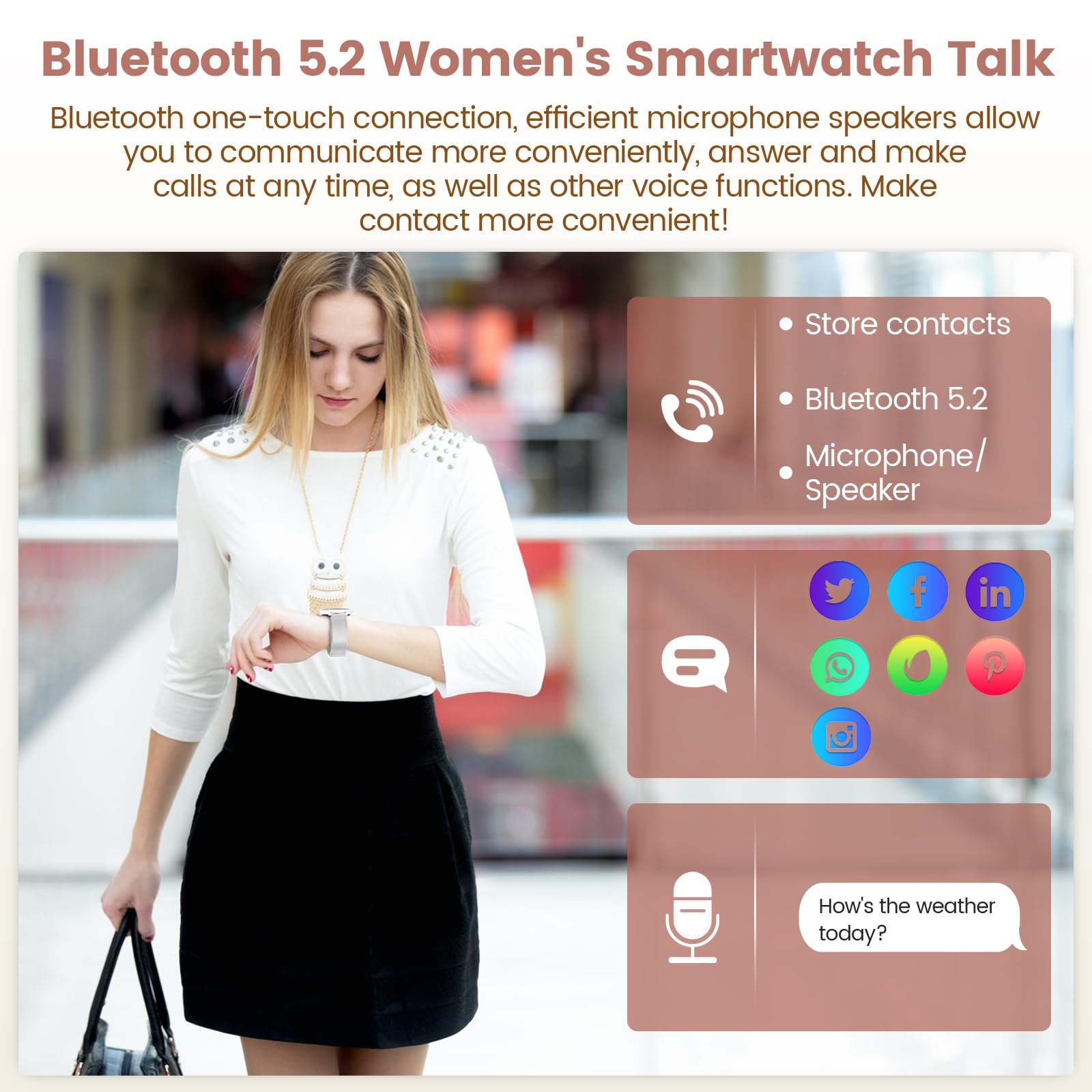 Smart Watch for Women - 1.39