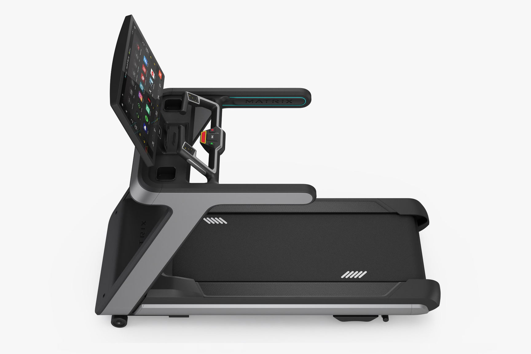 Matrix Onyx Treadmill - Foldable Electric Running Machine with LCD Display & Bluetooth Speakers for Home Gym, Cardio Workouts & Indoor Fitness Training