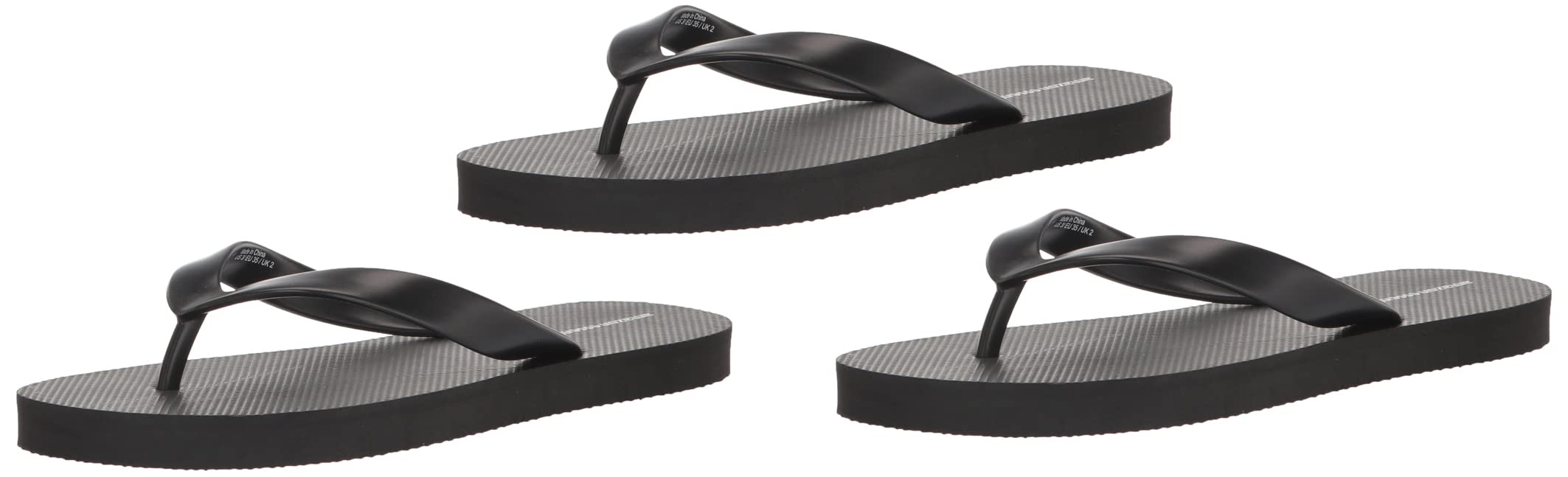 Amazon Essentials Kids' Unisex Flip Flops - 3 Pack Comfortable Beach Sandals for Boys & Girls - Perfect for Pool, Beach, and Summer Outdoor Activities
