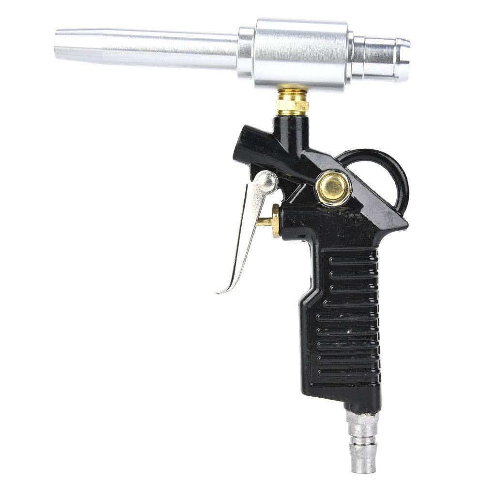 Handheld Mini Aluminum Alloy Air Vacuum Gun - Pneumatic Vacuum Cleaner Tool for Electronics, Jewelry & Workshop Cleaning | Compact Dust Blower for Precision Cleaning