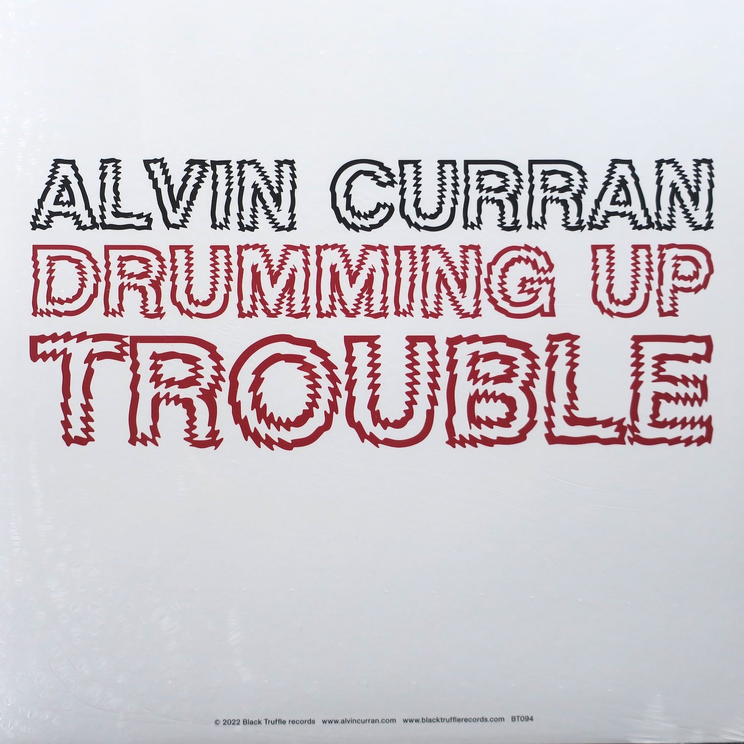 ALVIN CURRAN 'Drumming Up Trouble' Vinyl LP Record (2022) | Experimental Abstract Hip Hop Music | Perfect for DJs, Collectors & Music Enthusiasts