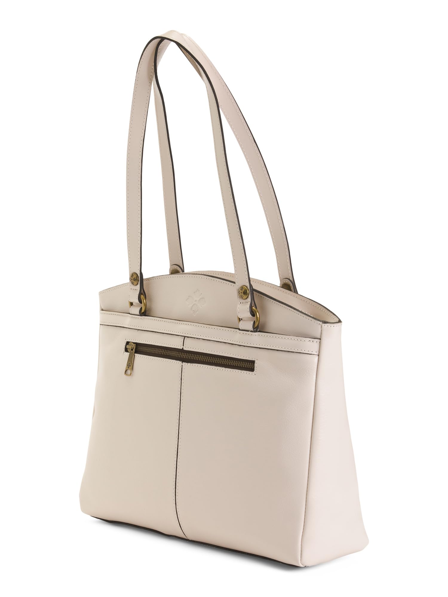 Patricia Nash Poppy Top Zip Tote Bag for Women - Stylish Leather Handbag with Zipper Closure - Perfect for Work, Travel & Everyday Use