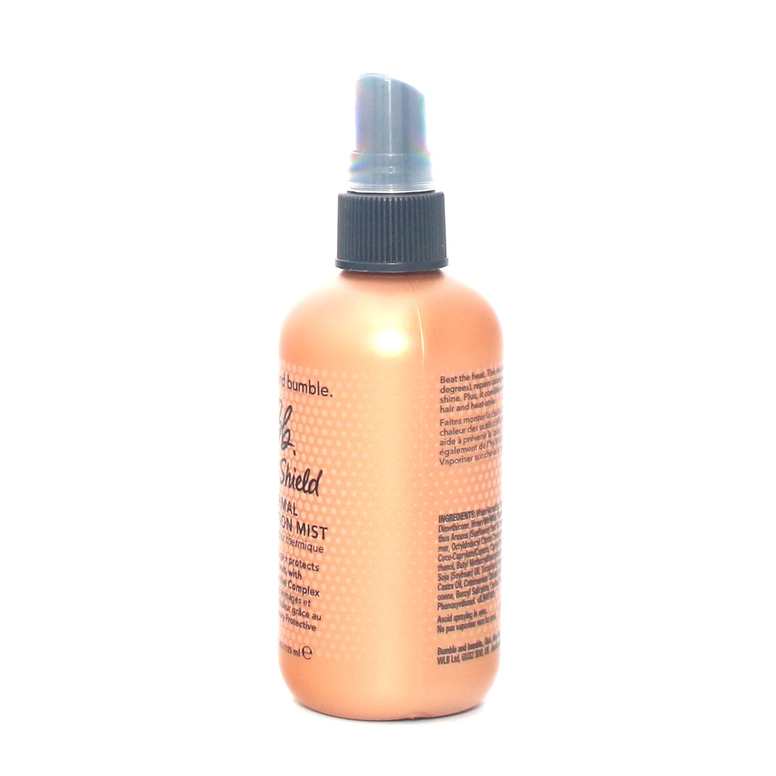 Bumble and Bumble Heat Shield Thermal Protection Mist 4.2 oz - Hair Heat Protectant Spray for Blowouts, Straightening & Styling - Prevents Heat Damage & Frizz