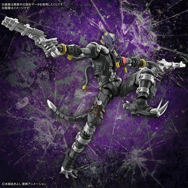 Figure Rise Standard Digimon Tamers Beelzemon (Amplified) Model Kit - DIY Action Figure Building Set for Collectors & Anime Fans - Perfect for Display, Cosplay & Gifts
