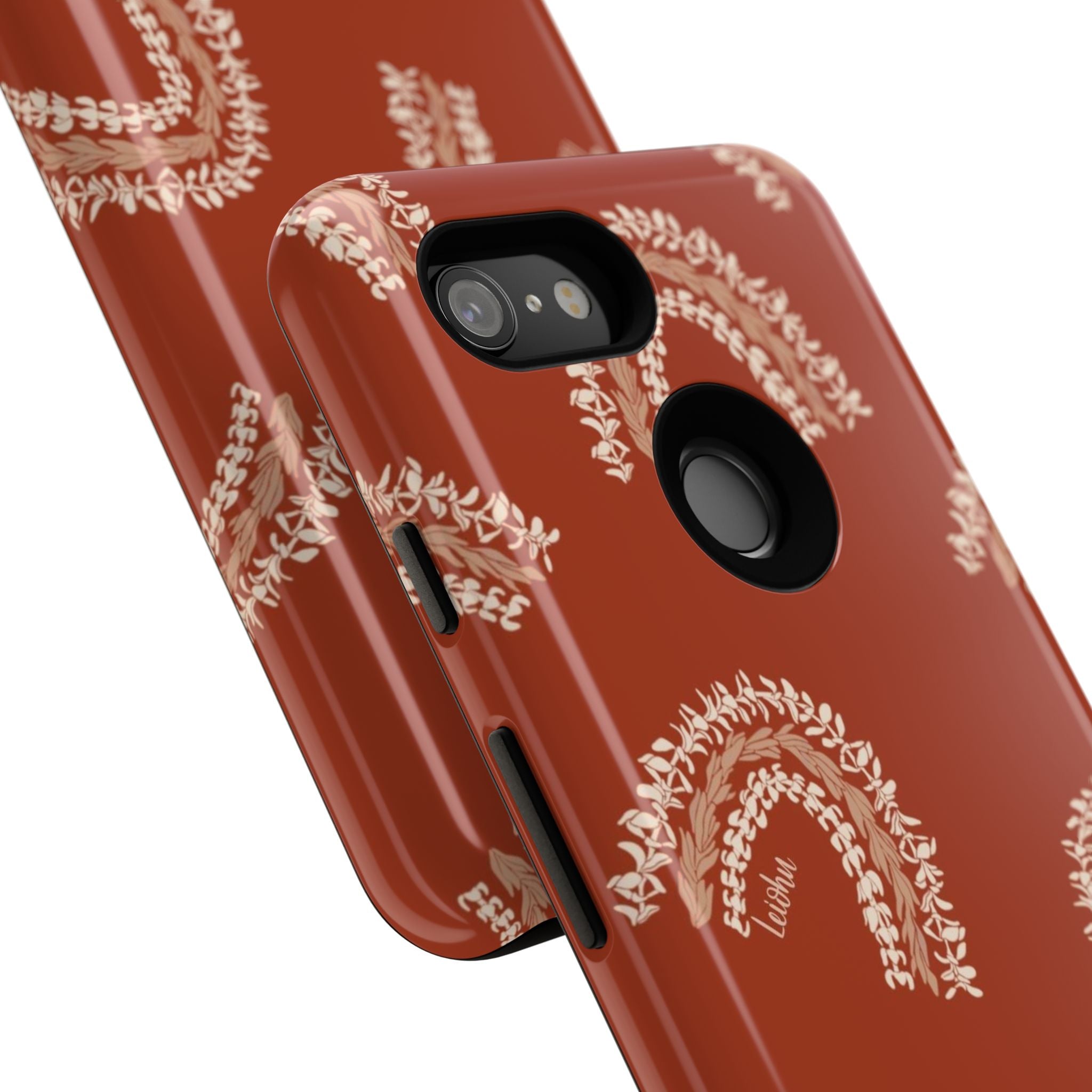 Authentic Hawaiian Ānuenue Lei - Colorful Flower Necklace for Google Pixel Phone Accessories - Perfect for Luau Parties, Graduations, and Hawaiian-Themed Events
