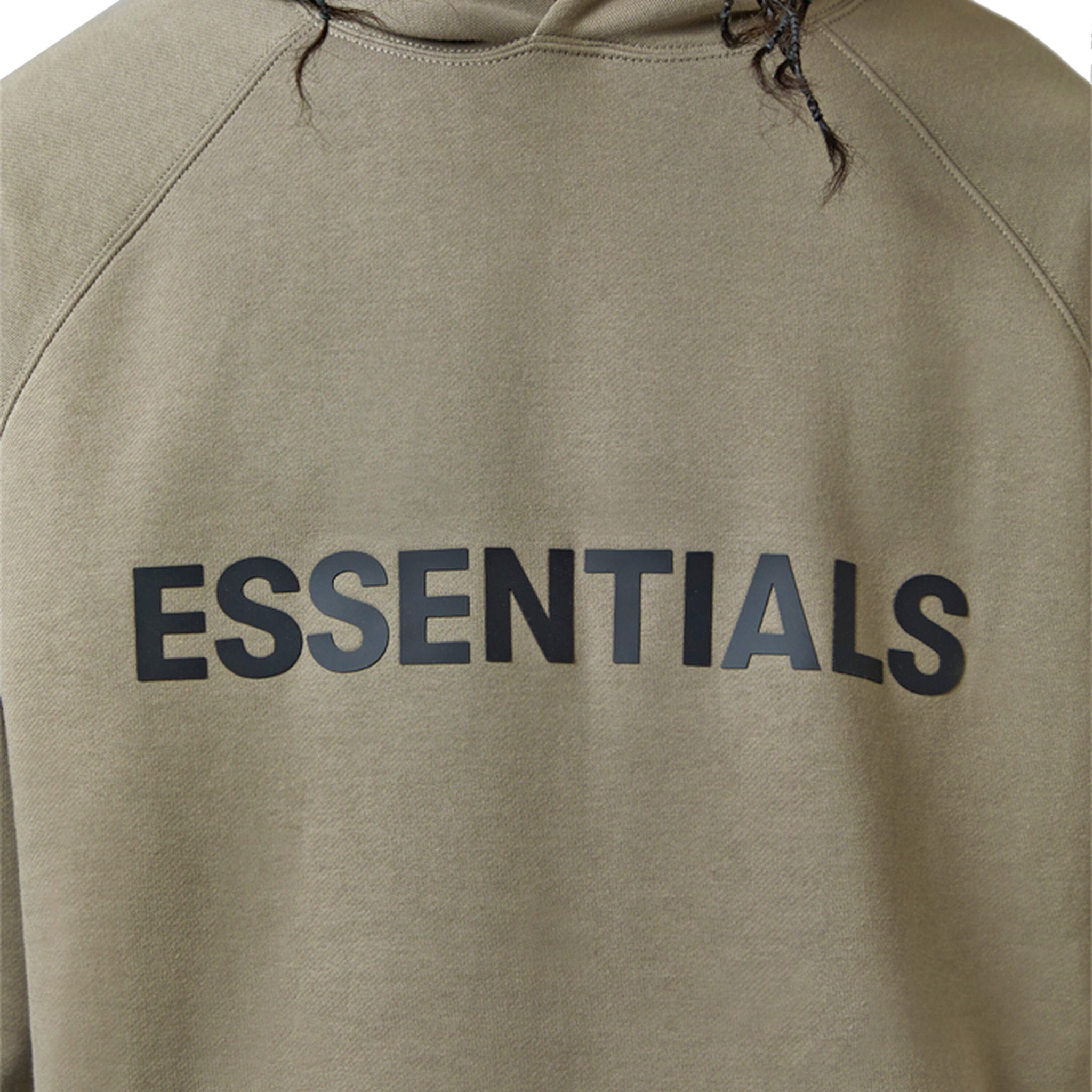 Fear of God Essentials Taupe Hoodie for Men - Soft Cotton Pullover Sweatshirt with Kangaroo Pocket | Casual Streetwear for Everyday Comfort & Style