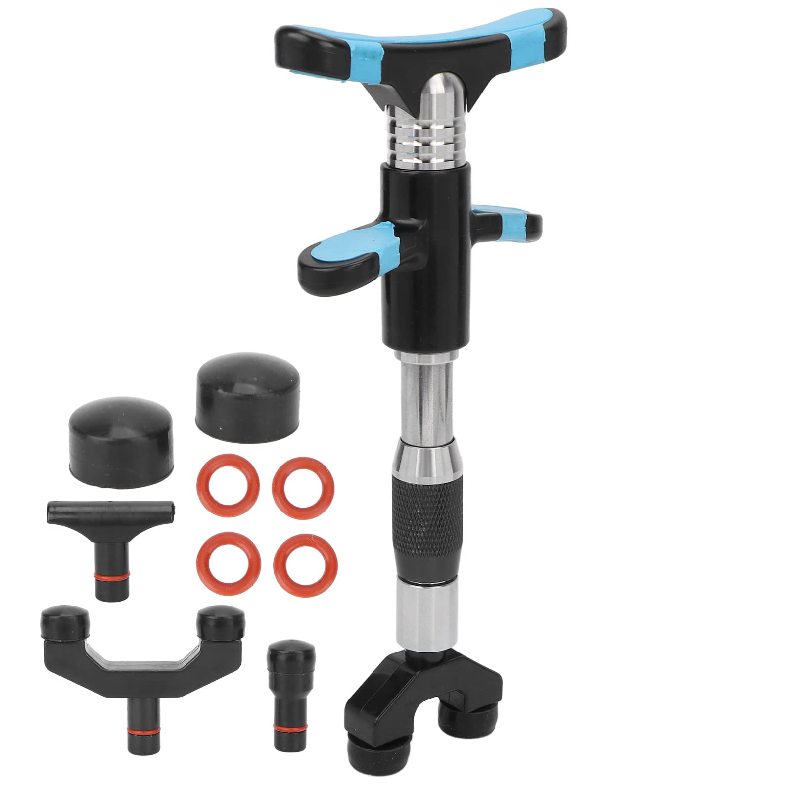 10-Speed Manual Chiropractic Adjusting Tool - Stainless Steel Spine Massager with Multifunctional Gears for Back Pain Relief (Black) - Perfect for Home Use, Physical Therapy & Professional Chiropractic Care