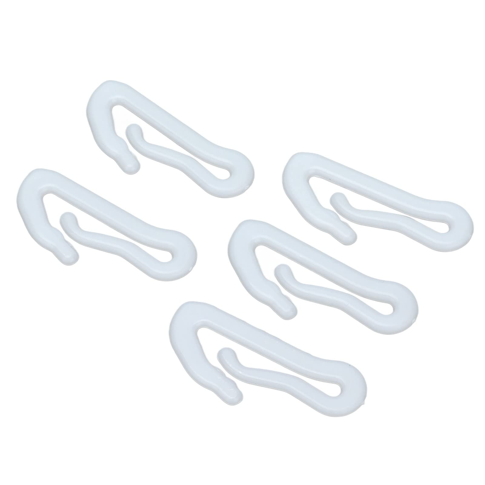 Durable Greenhouse Plastic Hooks - 50 Pack Heavy Duty Plant Support Clips for Gardening, Farming & Greenhouse Use - Perfect for Securing Plants, Vines & Trellises