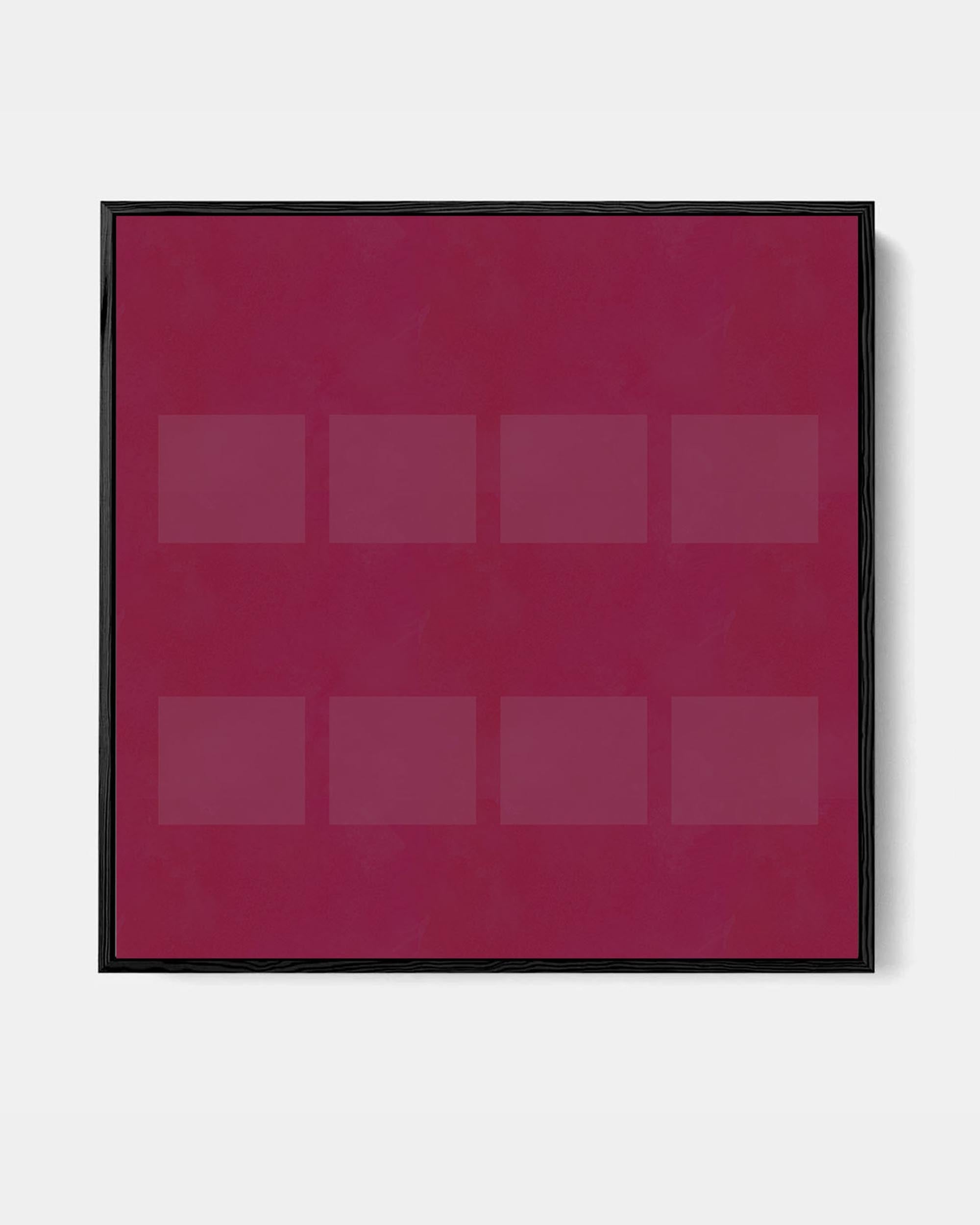 Viva Magenta Framed Canvas Wall Art - Modern Home Decor for Living Room, Bedroom & Office | Ready to Hang