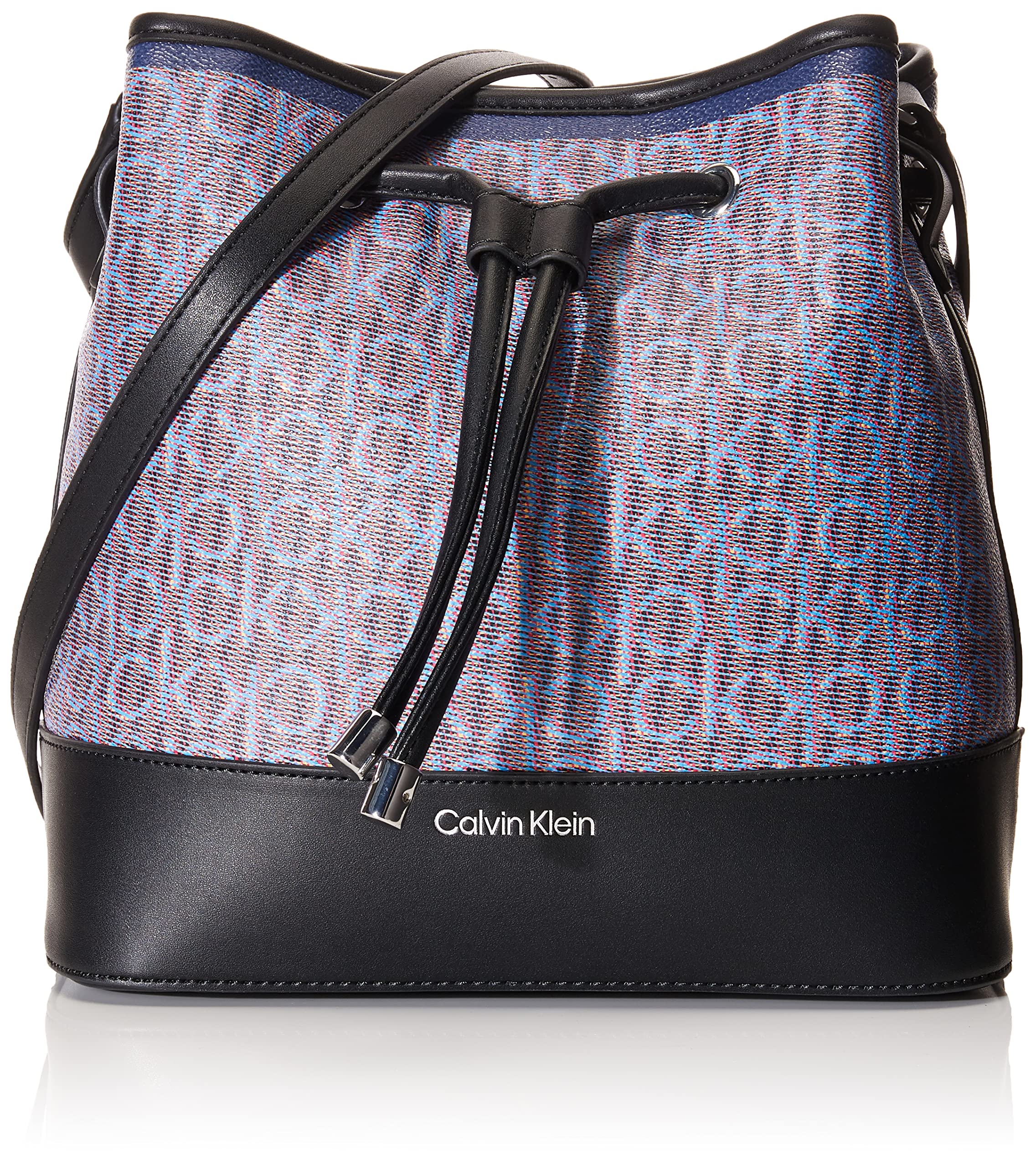 Calvin Klein Women's Gabrianna Novelty Bucket Shoulder Bag - Stylish Crossbody Purse for Everyday Use, Work & Travel | Fashionable Handbag for Women