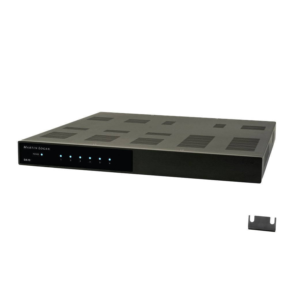 Martin Logan DA12 Multi Room Distribution Amplifier - High-Performance 12-Zone Audio System for Whole Home Music Streaming | Perfect for Home Theater & Multi-Room Entertainment