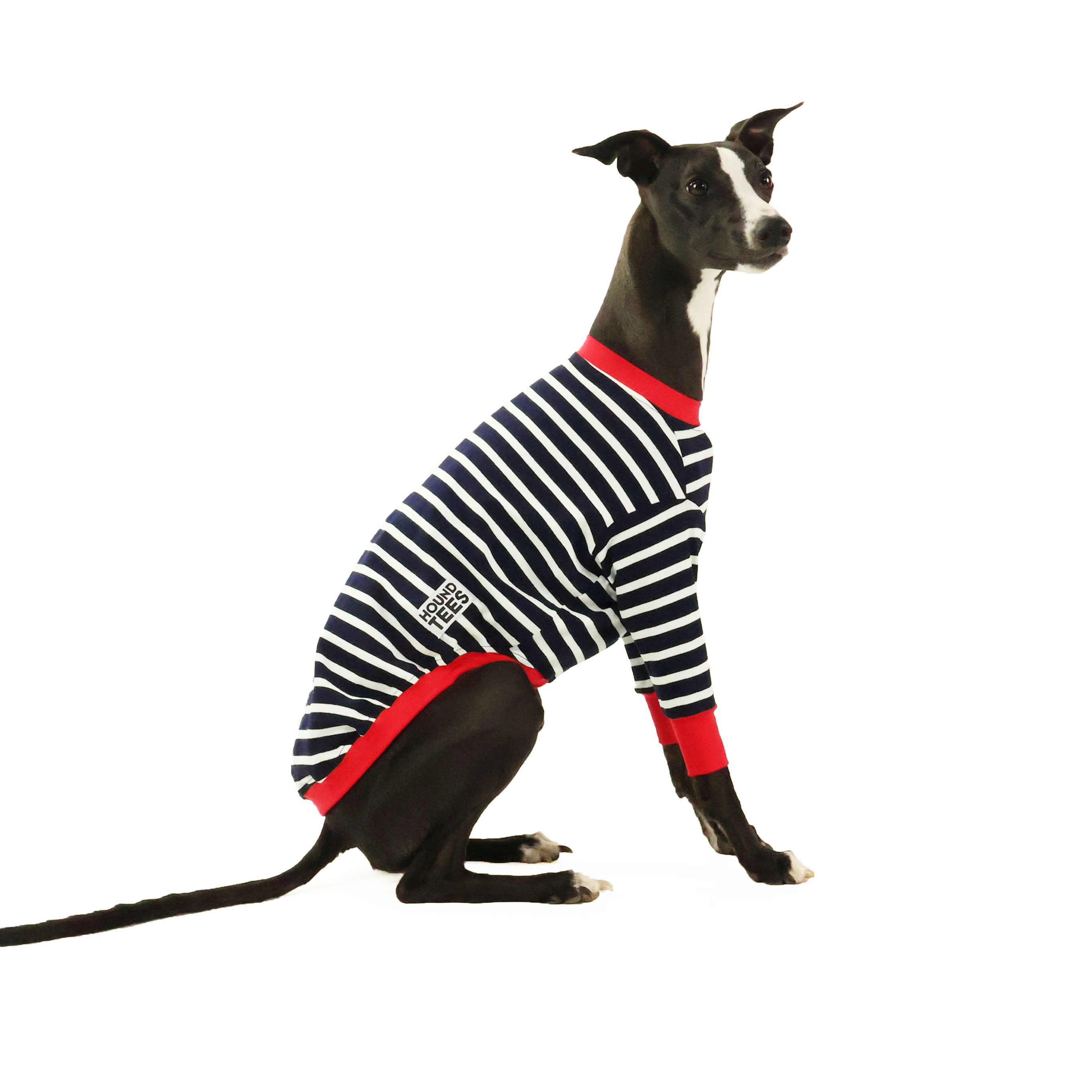 Aussie Whippet Long Sleeve Hound T-Shirt - Comfortable Dog Lover Apparel for Casual Wear & Outdoor Activities