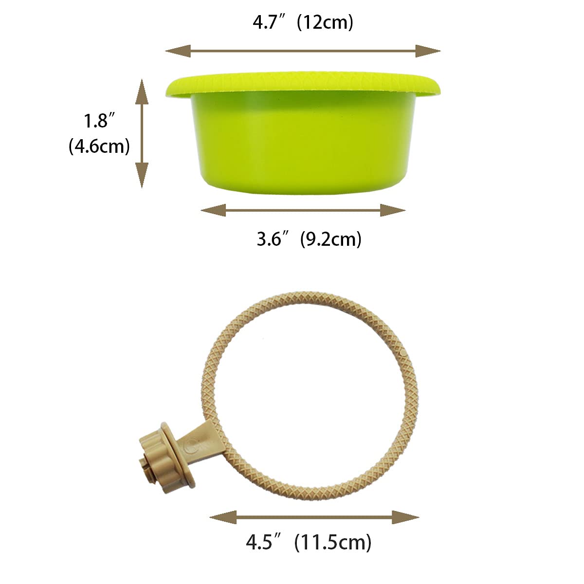 FOIBURELY Multi-Function Bird Bath Tub for Parrots, Canaries, Finches & Budgies - Cage Mounted Bathing Station with 4.5