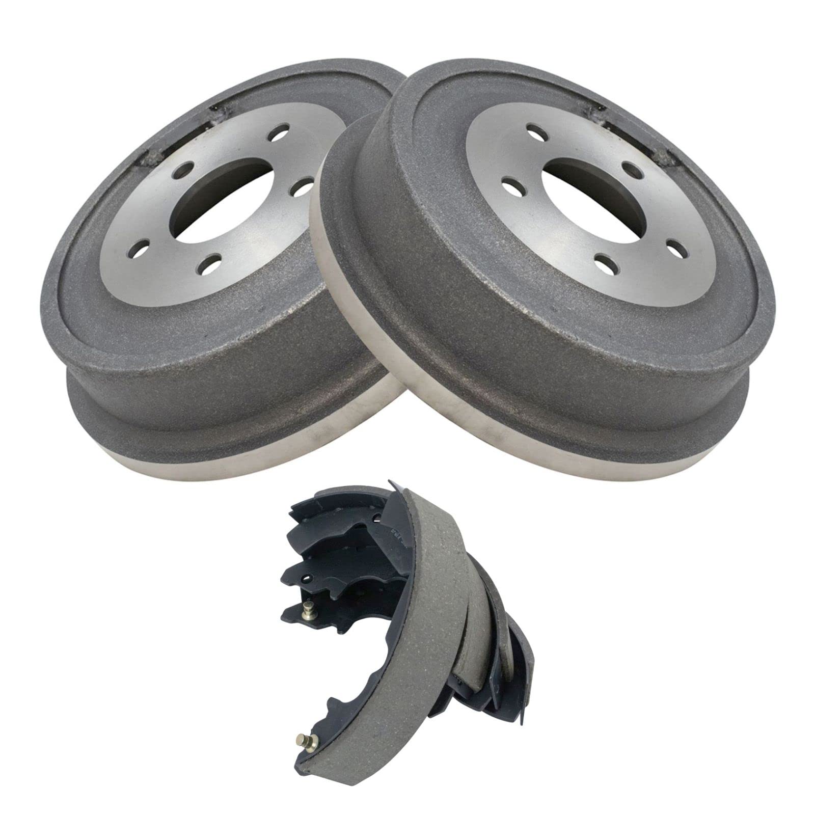 Rear Brake Drum & Shoe Kit for Chevy Equinox, Pontiac Aztek, Saturn Vue, Torrent - Perfect for DIY Auto Repair & Maintenance