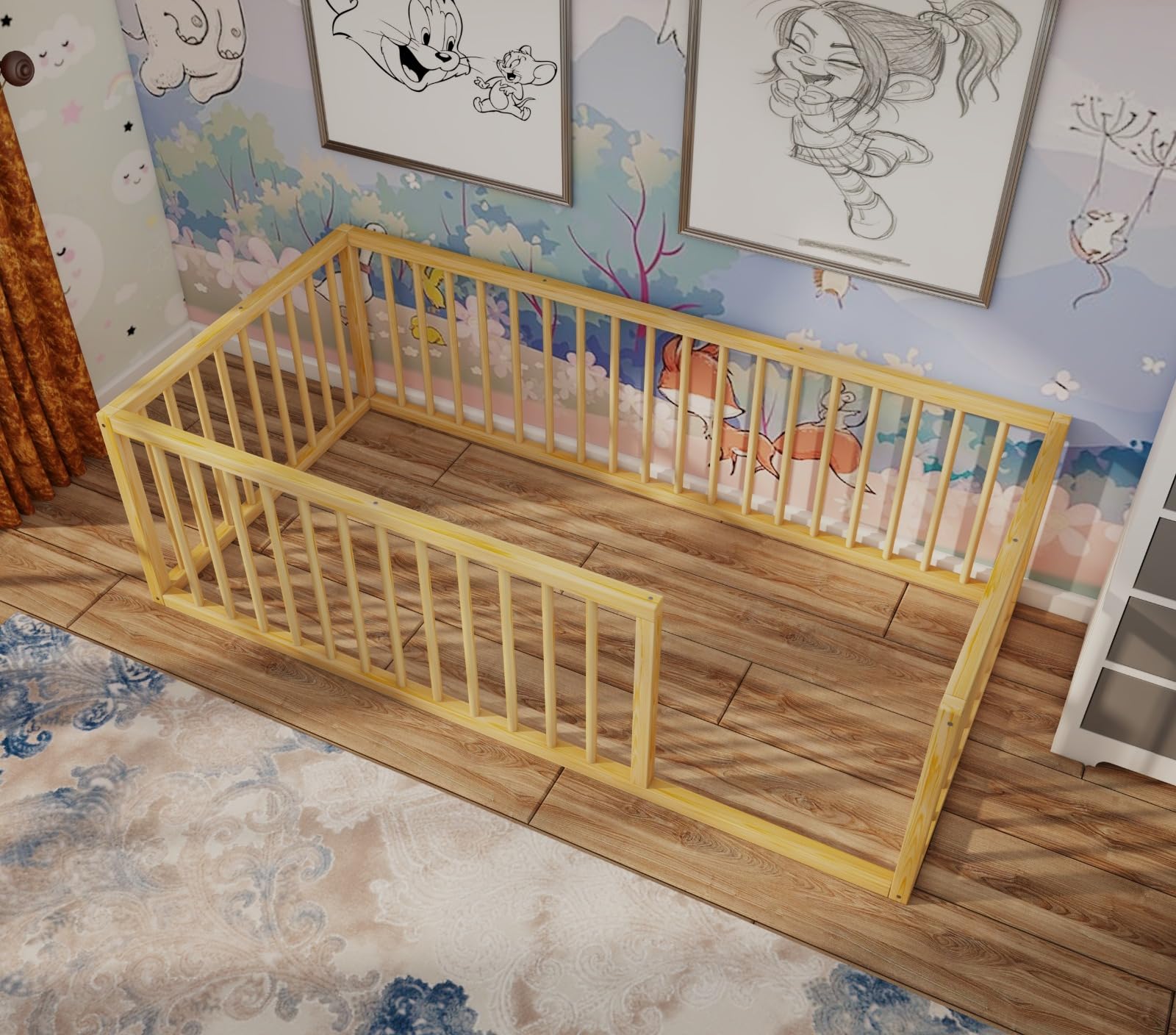 Montessori Floor Bed for Toddlers - 27.5