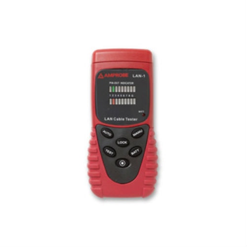 Amprobe LAN-1 Network Cable Tester - RJ45 Ethernet Cable Continuity & Wire Mapping Tester for Cat5, Cat5e, Cat6 - Ideal for IT Professionals & Network Installations