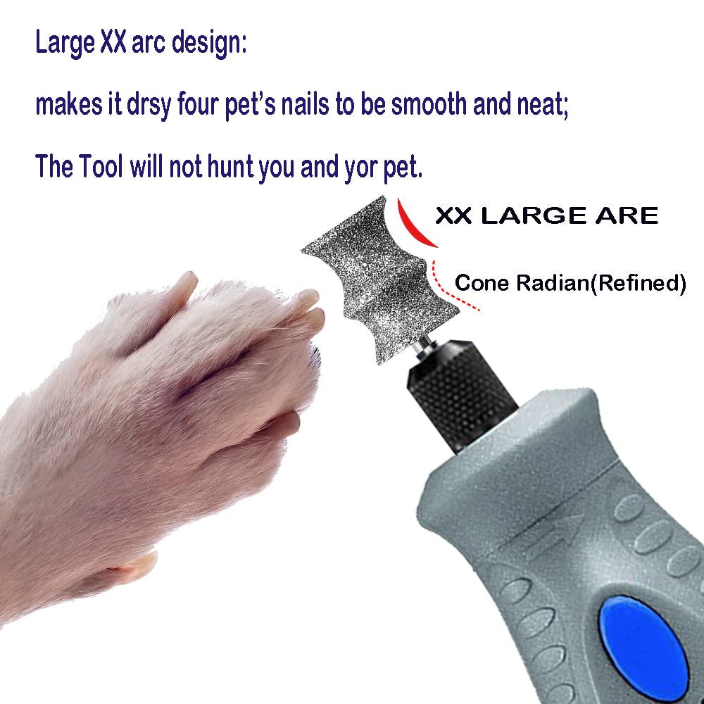 Dremel Diamond Dog Nail Grinder Bits 1/8