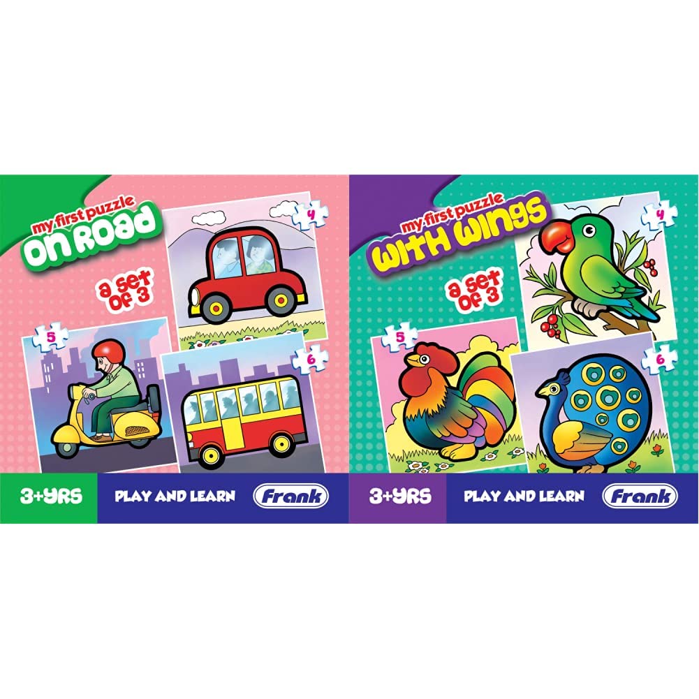 Frank On Road & with Wings - Kids' Fun Adventure Backpack (Pack of 1) - Perfect for School, Travel & Outdoor Activities