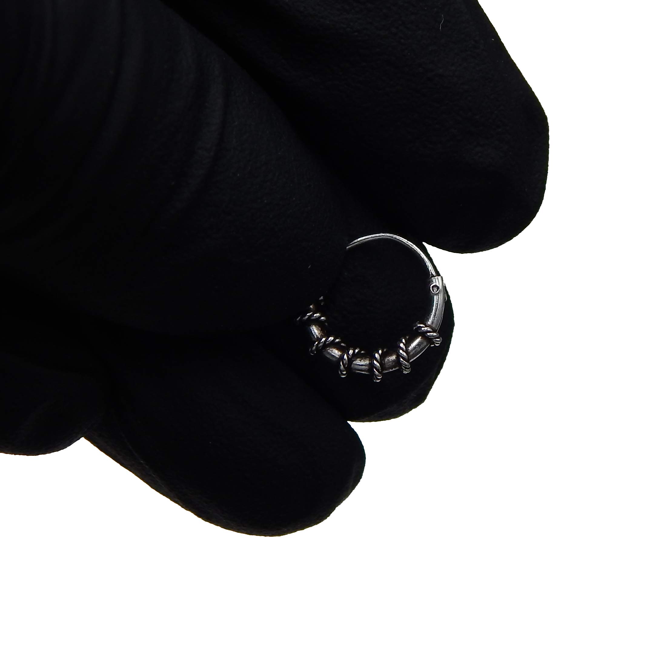 ICYROSE 925 Sterling Silver Small 3/8