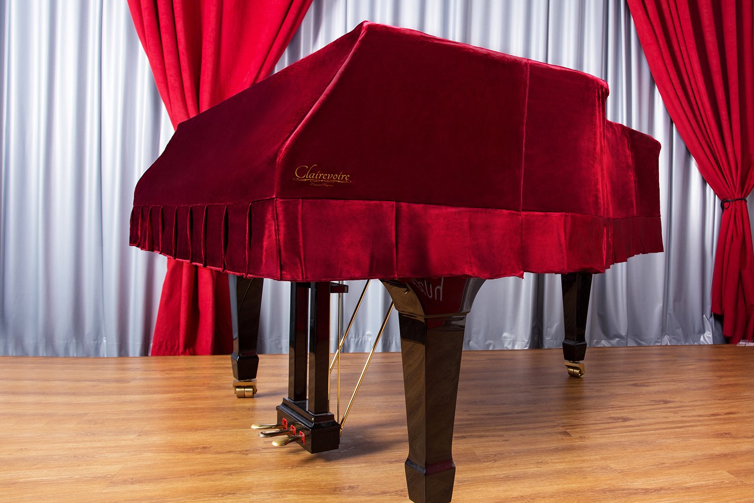 Yamaha Grand Piano Cover - Velvet Dust Protection for 88 Keys & 6'1