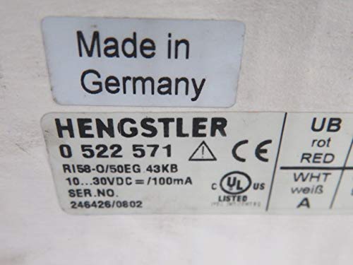 High Precision 522571 Rotary Encoder 10-30VDC 110mA - Industrial Automation & CNC Machine Control Solution